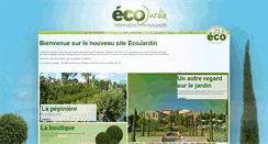 Desktop Screenshot of ecojardin.fr